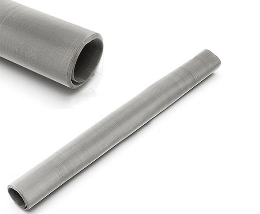 Extra wide stainless steel wire mesh